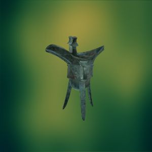 三星堆青铜酒樽