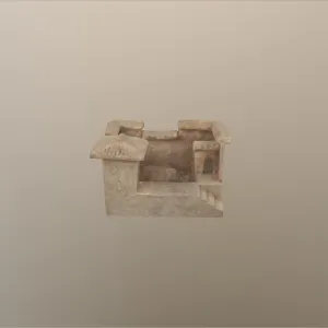 汉灰陶猪圈