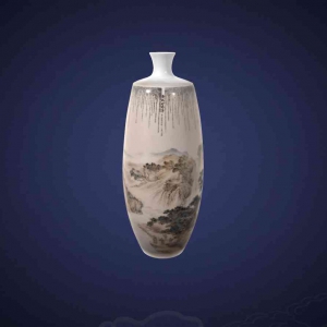 梭子瓶山水微书《历代山水诗》